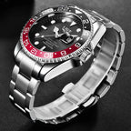 LIGE Diver Watch Men Fashion Business 3ATM Waterproof Luminous Quartz Wrist Watches For Men Outdoor Sports Date Chronograph Male